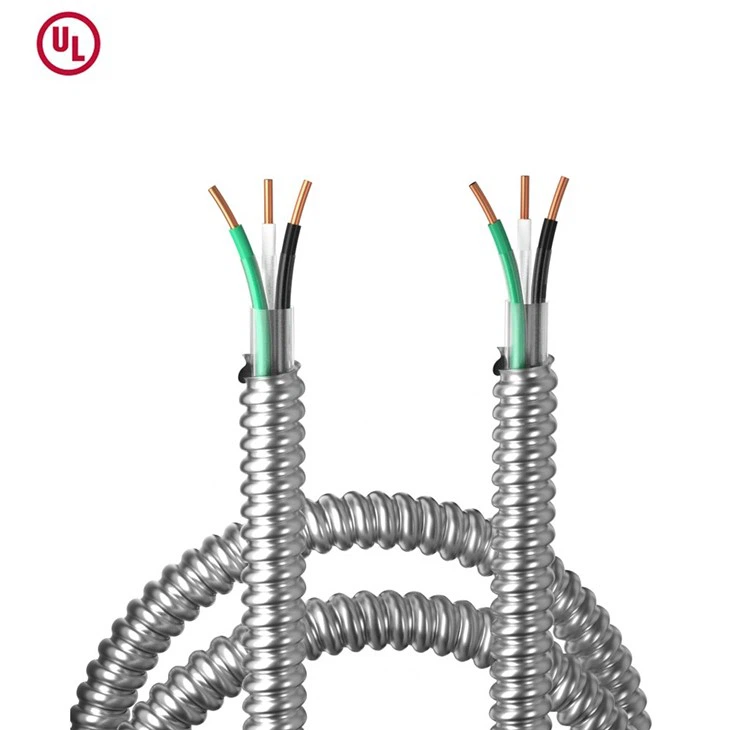 8/3 Copper MC Cable With Ground