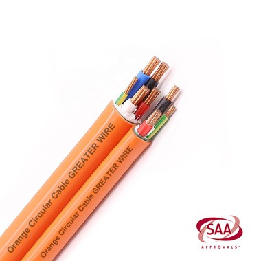 SAA xlpe swa orange circular cable SAA xlpe swa orange circular cable